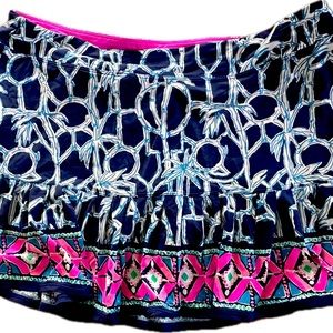 Lilly Pulitzer running skirt/skort size XL